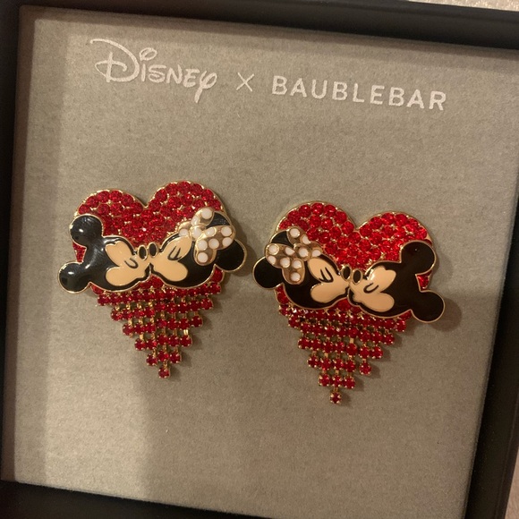 Disney X Baublebar Valentines Day Earrings - Picture 3 of 3